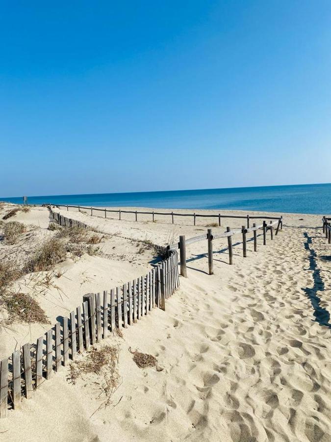 Le Barcarès, front de mer, vue mer et accès direct plage Esterno foto
